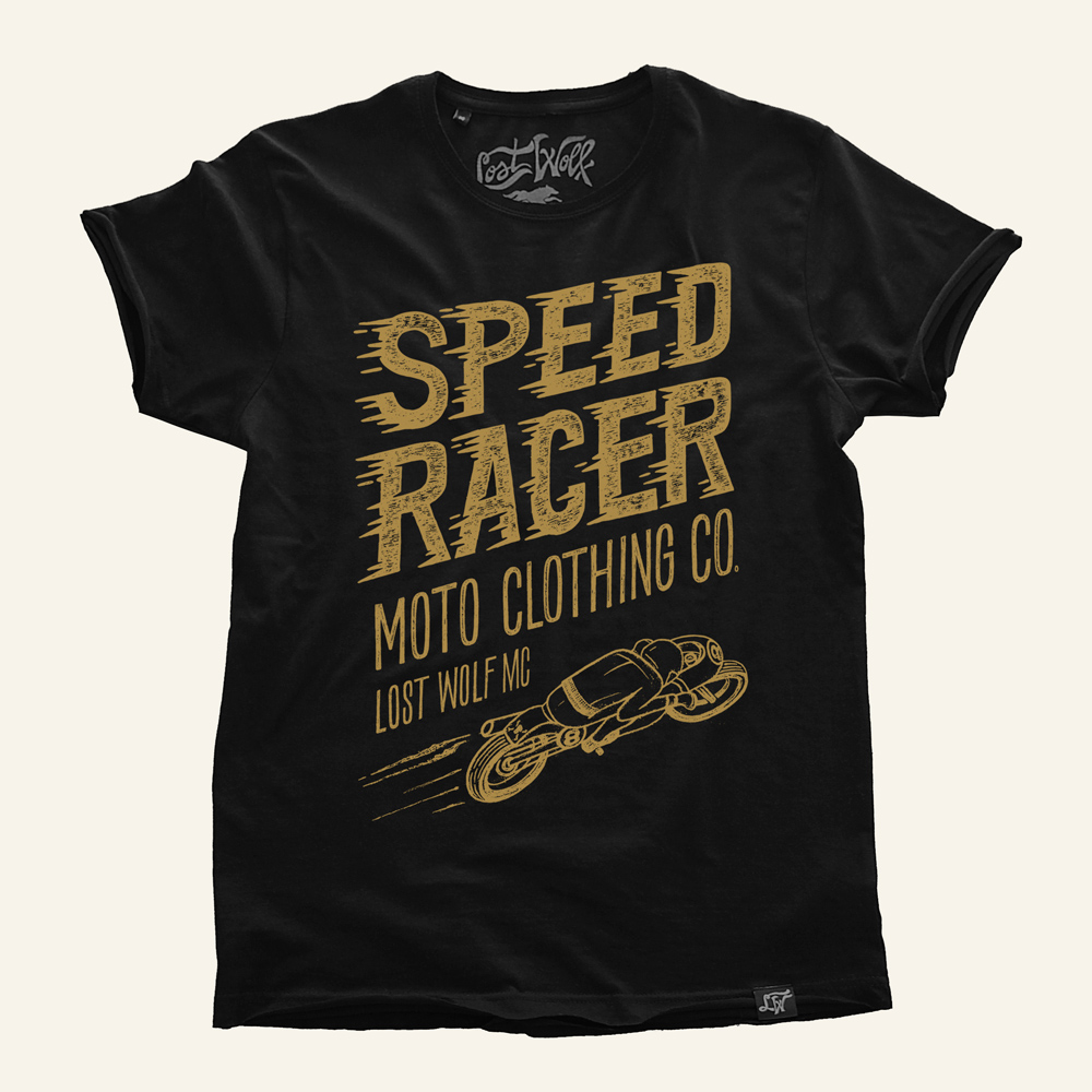 Camiseta motera Speed Racer