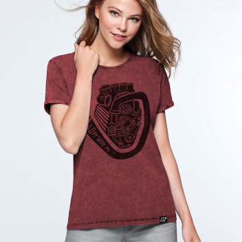 camisetas moteras para mujer