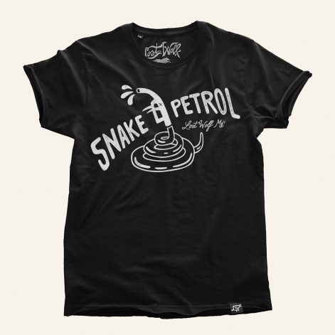 Snake Petrol camiseta motera