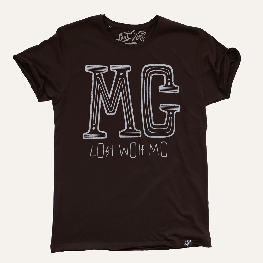 MC MOTORCYCLE CLOTHING camiseta motera de Lost Wolf Mc