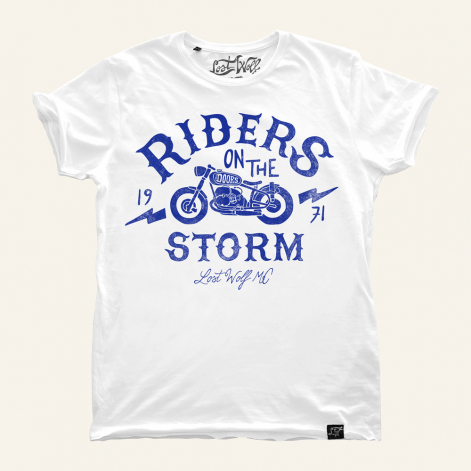 Camiseta motera Riders on the Storm The Doors