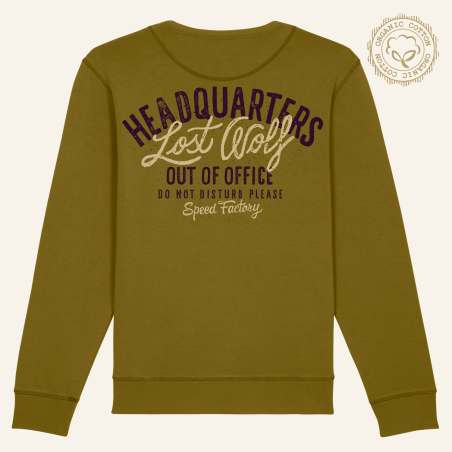 Sudadera HEADQUARTERS OLIVE